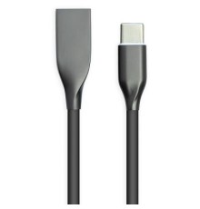 Дата кабель USB 2.0 AM to Type-C 1.0m black PowerPlant (CA911240)