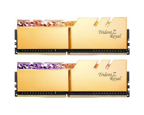 Модуль пам'яті для комп'ютера DDR4 32GB (2x16GB) 3200 MHz Trident Z Royal G.Skill (F4-3200C16D-32GTRG)