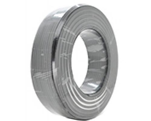 Кабель телевізійний Ritar 0,80 мм.CCA, 48x0.12m CCA экран, 50 Ом, FPE, д. 5мм PVC, бух (RT-B100-RG58U-48W 8CCA)