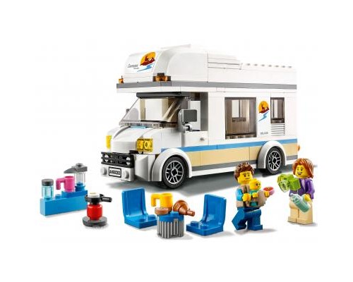 Конструктор LEGO City Great Vehicles Канікули в будинку на колесах 190 детале (60283)