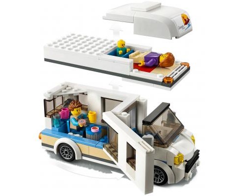 Конструктор LEGO City Great Vehicles Канікули в будинку на колесах 190 детале (60283)