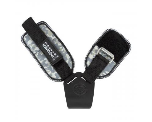 Гаки для тяги на зап'ястя Power System Hooks Camo PS-3370 Black/Grey L (PS_3370_Black/Grey L)