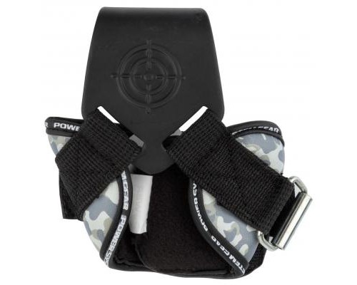 Гаки для тяги на зап'ястя Power System Hooks Camo PS-3370 Black/Grey L (PS_3370_Black/Grey L)