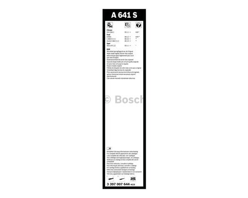 Щітка склоочисника Bosch 3 397 007 644