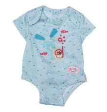 Аксесуар до ляльки Zapf Baby Born Боді S2 Блакитне (830130-2)