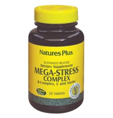 Вітамінно-мінеральний комплекс Natures Plus Супер Сильний Комплекс від Стресу, 30 таблеток (NTP1250)