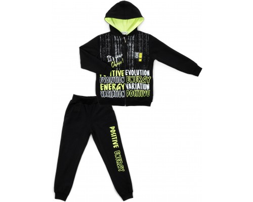 Спортивний костюм дитячий Breeze POSITIVE ENERGY (16466-140B-black)