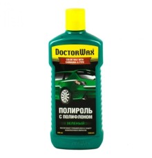 Автополіроль DoctorWax кольорова с тефлоном зелен. 300мл (DW8449)