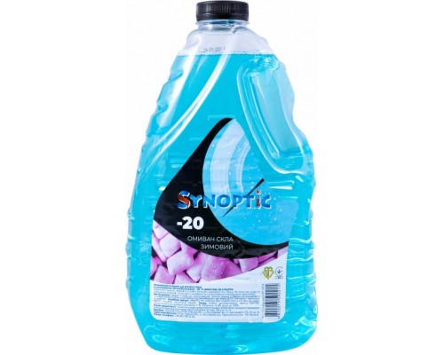 Омивач автомобільний Synoptic зимовий Bubble Gum (-20) 4л (4820215592215)