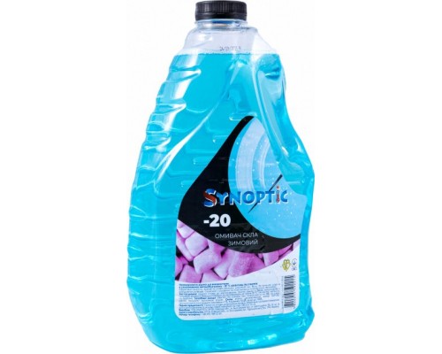 Омивач автомобільний Synoptic зимовий Bubble Gum (-20) 4л (4820215592215)