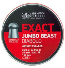 Пульки JSB Exact Jumbo Beast 5,52 мм 150 шт/уп (546387-150)