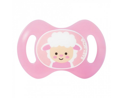 Пустушка Baby-Nova Sheep 0-2 міс., рожева (3966387)