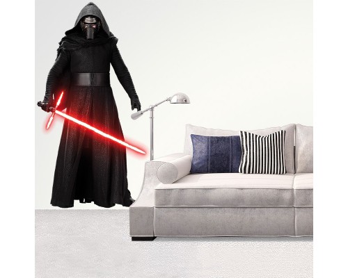 Стікер-наклейка ABYstyle Star Wars — Kylo Ren (Кайло Рен) блістер, 100х70 см (ABYDCO339)