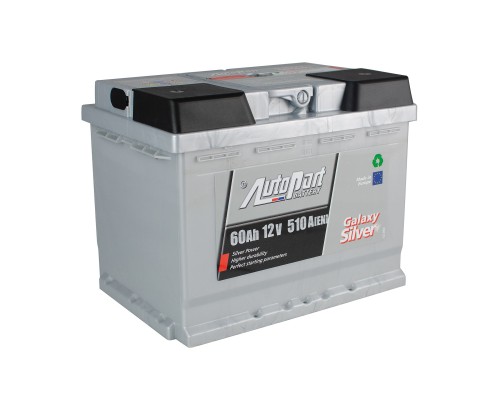 Акумулятор автомобільний AutoPart 60 Ah/12V Galaxy Silver (ARL060-GAS0)