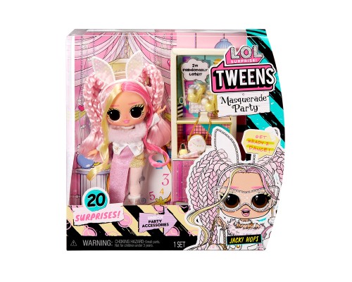 Лялька L.O.L. Surprise! серії Tweens Masquerade Party – Джеккі Хопс (584100)
