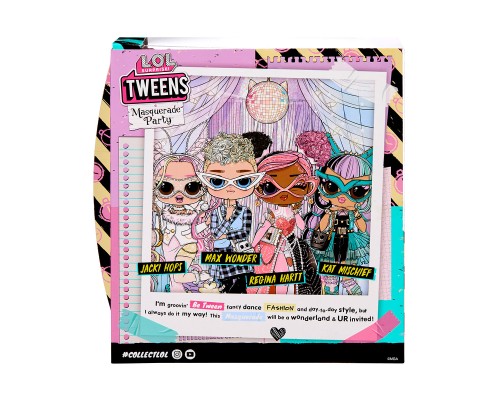 Лялька L.O.L. Surprise! серії Tweens Masquerade Party – Джеккі Хопс (584100)