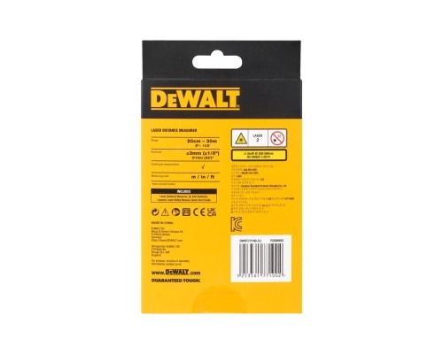 Далекомір DeWALT до 30 м (DWHT77100)