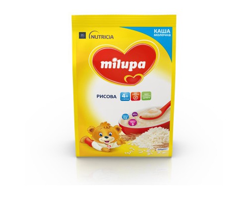 Дитяча каша Milupa Рисова молочна 210г (5900852931178)