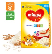 Дитяча каша Milupa Рисова молочна 210г (5900852931178)