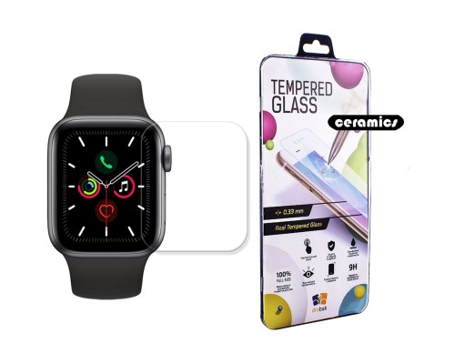 Плівка захисна Drobak Ceramics Apple Watch SE 44mm (2 шт) 313119 (313119)