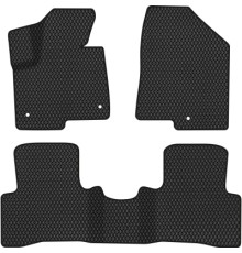 Килимок в салон EVAtech Hyundai Santa FE (DM) 3 clips 2012-2017 3 поко (HY11913ZE3KH3RBB)