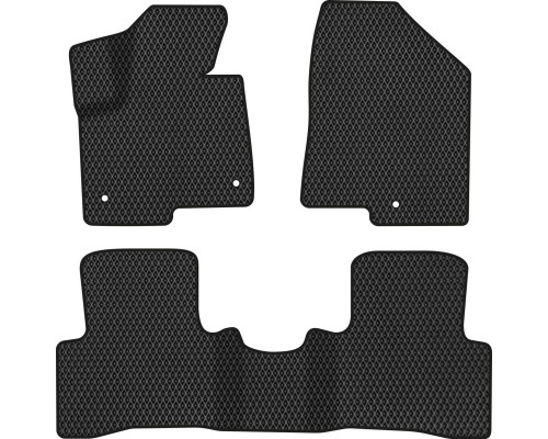 Килимок в салон EVAtech Hyundai Santa FE (DM) 3 clips 2012-2017 3 поко (HY11913ZE3KH3RBB)