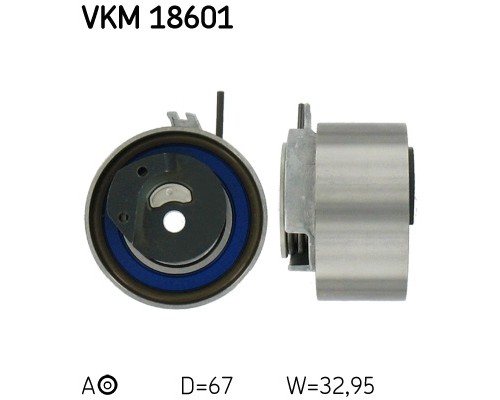 Ролик натягувача ременя SKF VKM 18601