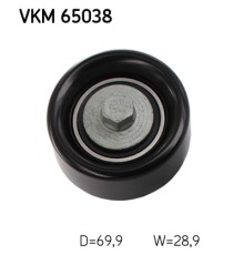 Ролик натягувача ременя SKF VKM 65038