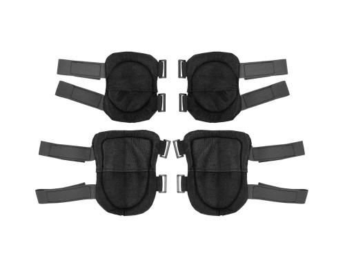 Тактичні наколінники 2E + налокітники Black (2E-MILKNAELPADS-SET-BK)