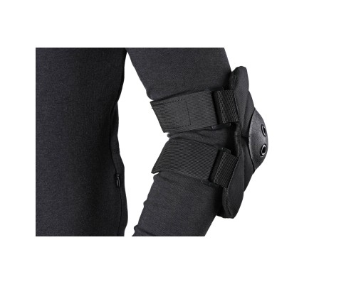 Тактичні наколінники 2E + налокітники Black (2E-MILKNAELPADS-SET-BK)