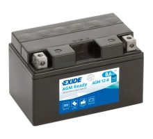 Акумулятор автомобільний EXIDE Ready AGM 8,6Ah (+/-) (145EN) (AGM12-8)