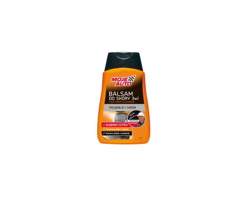 Автомобільний очисник MOJE AUTO Leather Cleaner 3 in 1 250мл (19-582E)