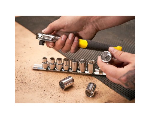 Набір головок Stanley торцевих 3/8