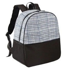 Терморюкзак Time Eco TE-3025 25 л Чорно-Білий (4820211100339WPRINT)