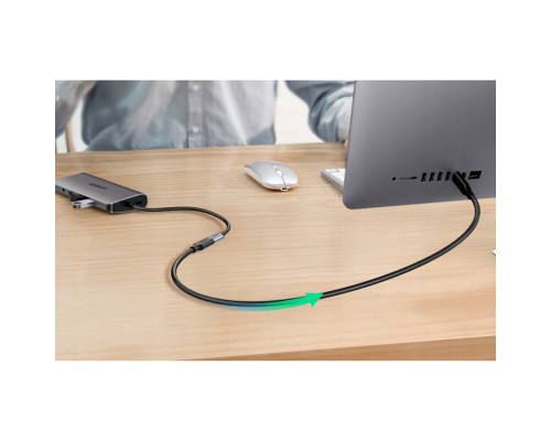 Дата кабель USB-C to USB-C 1.0m USB 3.1Gen2 100W US353 Black Ugreen (10387)