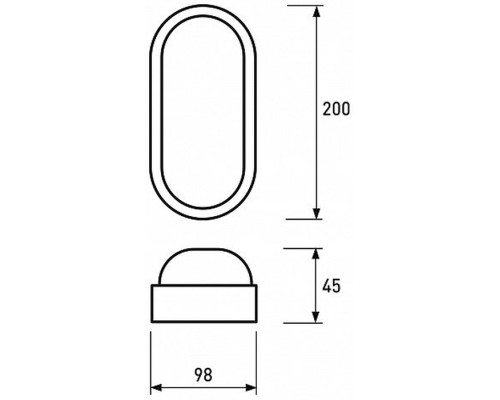 Світильник Eurolamp LED 12W 5500K (LED-NLS-12/55(F))