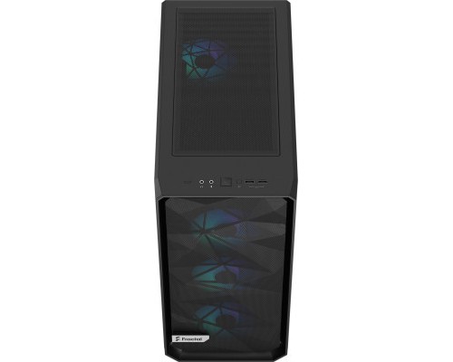 Корпус Fractal Design Meshify 2 Compact Lite RGB Bla (FD-C-MEL2C-05)