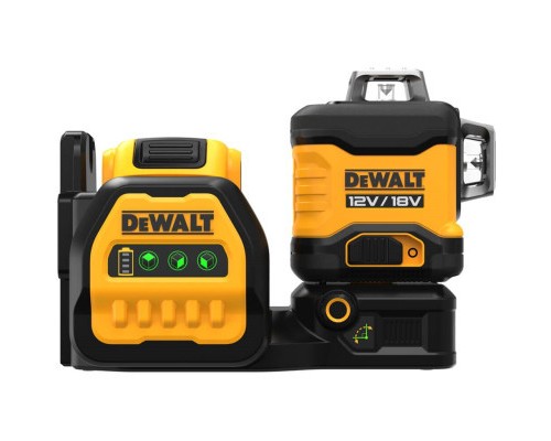 Лазерний нівелір DeWALT лінійний 10.8/12/18В XR Li-Ion, зелений промінь, 1x2Ah 18V, TSTAK (DCE089D1G18)