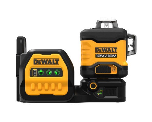 Лазерний нівелір DeWALT лінійний 10.8/12/18В XR Li-Ion, зелений промінь, 1x2Ah 18V, TSTAK (DCE089D1G18)