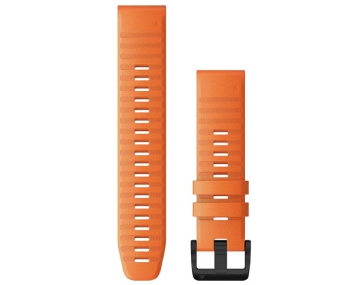 Ремінець до смарт-годинника Garmin fenix 6 22mm QuickFit Ember Orange Silicone (010-12863-01)