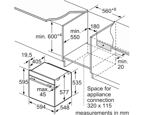 Духова шафа Bosch HBG7741W1
