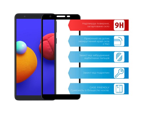 Скло захисне ACCLAB Full Glue Samsung A01 Core/M01 Core (1283126508714)