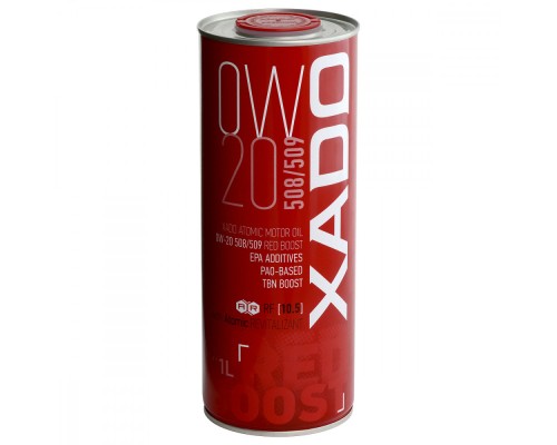 Моторна олива Xado 0W-20 508/509 Red Boost, 1 л (ХА 25194)