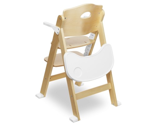 Стілець для годування Lionelo Floris White Natural (LO-FLORIS WHITE NATURAL)