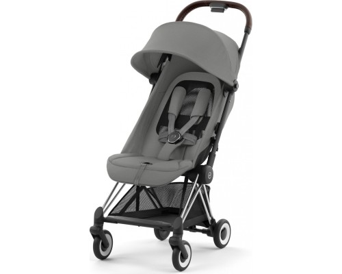 Коляска Cybex Coya Chrome Dark Brown Mirage Grey (522004395)