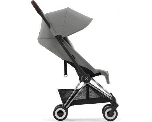 Коляска Cybex Coya Chrome Dark Brown Mirage Grey (522004395)