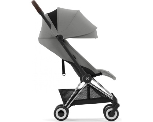 Коляска Cybex Coya Chrome Dark Brown Mirage Grey (522004395)
