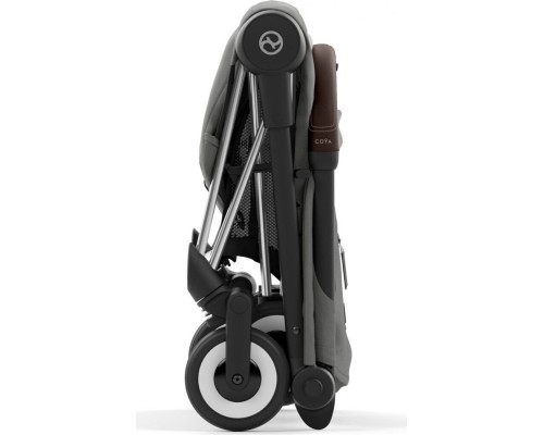 Коляска Cybex Coya Chrome Dark Brown Mirage Grey (522004395)