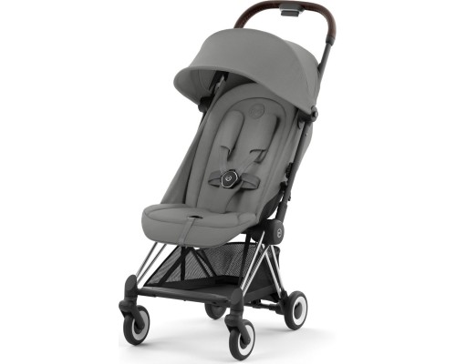 Коляска Cybex Coya Chrome Dark Brown Mirage Grey (522004395)