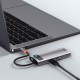 Концентратор Baseus USB3.1 Type-C to USB Type C PD 100W/HDMI 4K 60 Hz/3*USB 3.2 Gen1/ 5in1 (CAHUB-CX0G)
